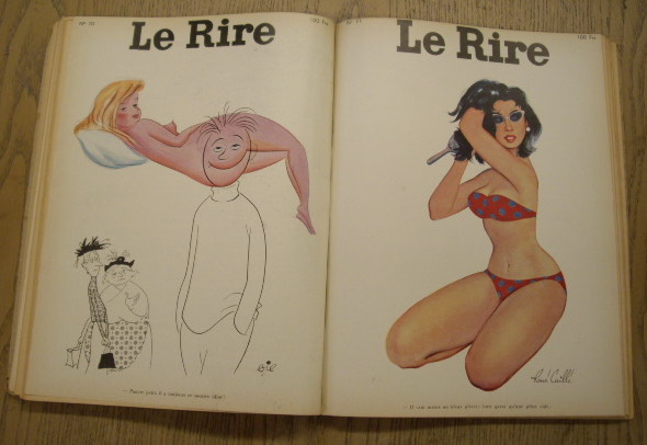 RIRE, LE. - Le Rire. Journal satirique fonde en 1894, paraissant tous les mois. No. 65, 66, 68, 69, 70, 71, 72 75, 76 and 77.