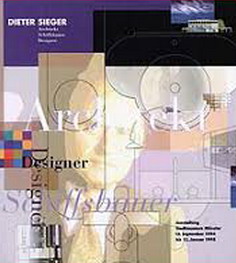 SIEGER, DIETER - DENHARDT, ANNETTE UND SCHOLLMEIER AXEL. - Dieter Sieger. Architekt. Schiffsbauer. Designer. Ausstellung Stadtmuseum Mnster 13. September 1994 bis 15. Januar 1995.