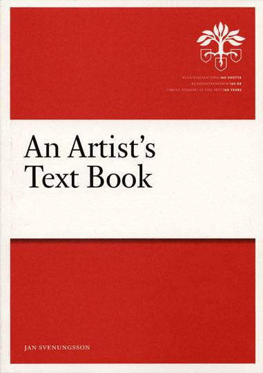 SVENUNGSSON, JAN. - An Artist's Text Book.