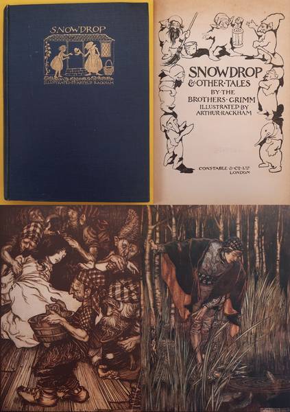 GRIMM, BROTHERS. & RACKHAM, ARTHUR. - Snowdrop & Other Tales. Illustrated by Arthur Rackham.