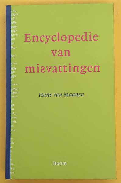 MAANEN, HANS VAN. - Encyclopedie van misvattingen
