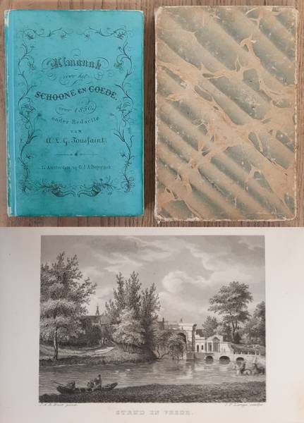 TOUSSAINT, A.L.G. (REDACTIE). - Almanak voor het Schoone en Goede voor 1850.