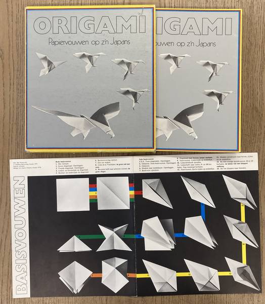 SCHUYT, MICHAEL & ELFFERS, JOOST. & WESTERVELD, BAB [TEKST]. - ORIGAMI, Papiervouwen op z'n Japans.