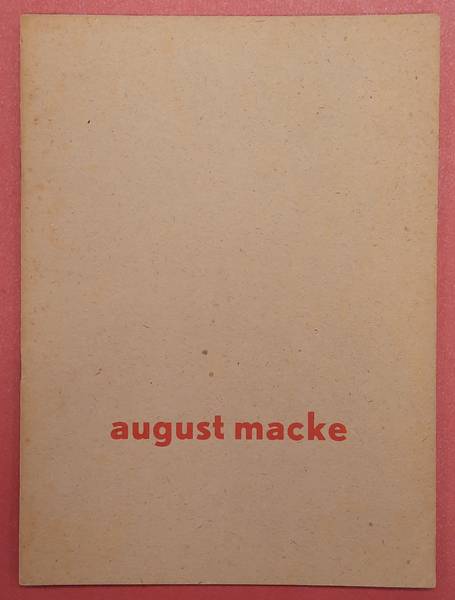 SM 1954: - August Macke. Cat 114.