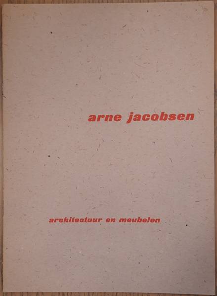 SM 1959: - Arne Jacobsen. Architectuur en meubelen. Cat. 209.