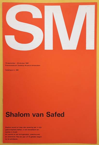 SM 1967: - Shalom van Safed. Cat. 420.