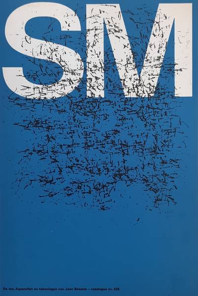 SM 1967: - De zee, aquarellen en tekeningen van Jean Bazaine. Cat. 428.