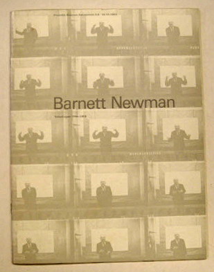 SM 1980: & NEWMAN, BARNETT. - Barnett Newman. Cat. 678.